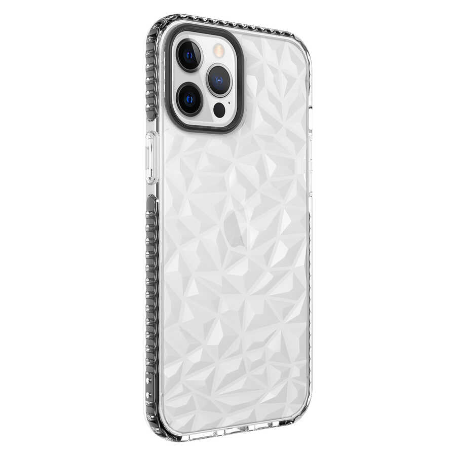 Apple iPhone 12 Pro Max Uyumlu Kılıf Zore Buzz Kapak