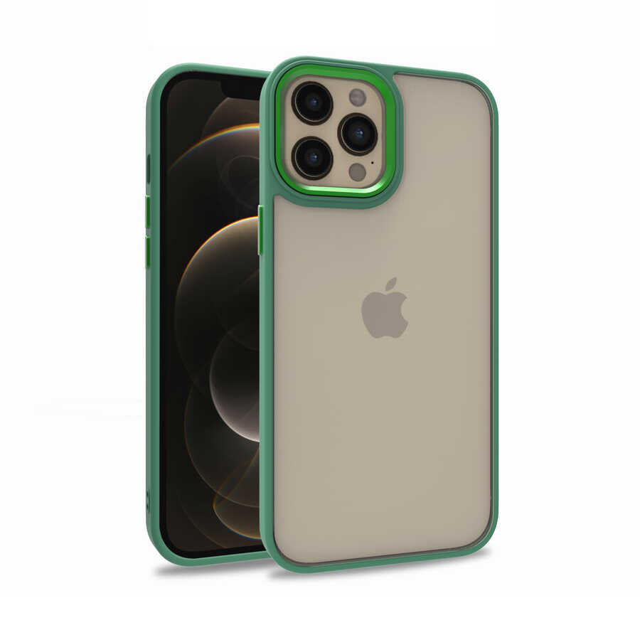 Apple iPhone 12 Pro Max Uyumlu Kılıf Zore Flora Kapak