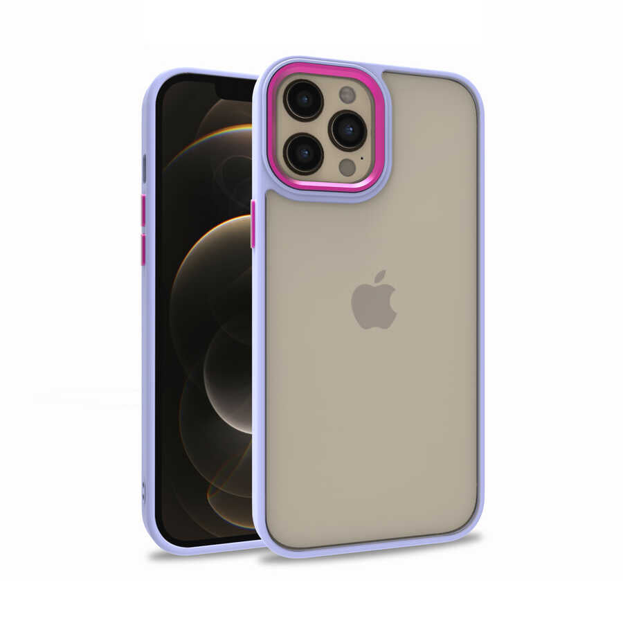 Apple iPhone 12 Pro Max Uyumlu Kılıf Zore Flora Kapak
