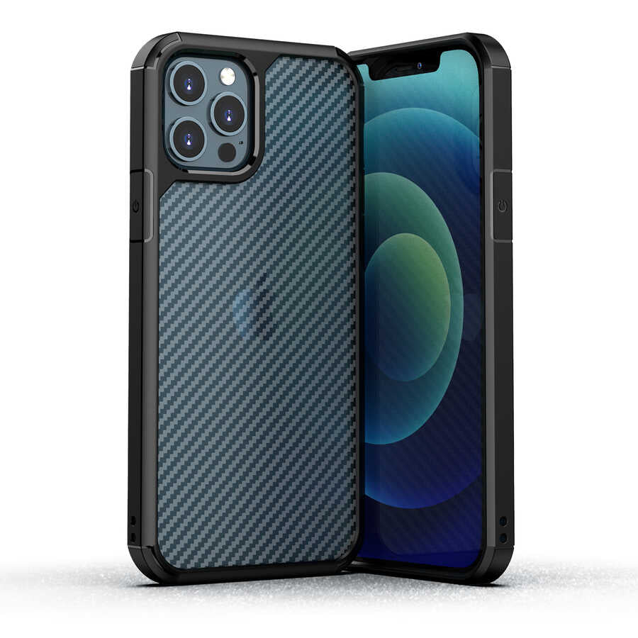 Apple iPhone 12 Pro Max Uyumlu Kılıf Zore İnoks Kapak
