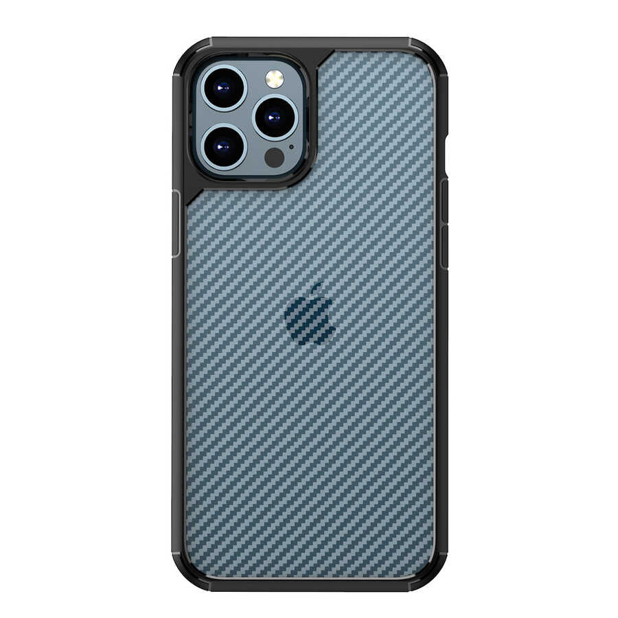 Apple iPhone 12 Pro Max Uyumlu Kılıf Zore İnoks Kapak