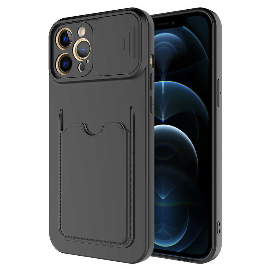 Apple iPhone 12 Pro Max Uyumlu Kılıf Zore Kartix Kapak