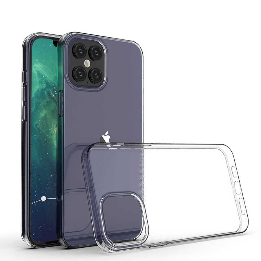 Apple iPhone 12 Pro Max Uyumlu Kılıf Zore Süper Silikon Kapak