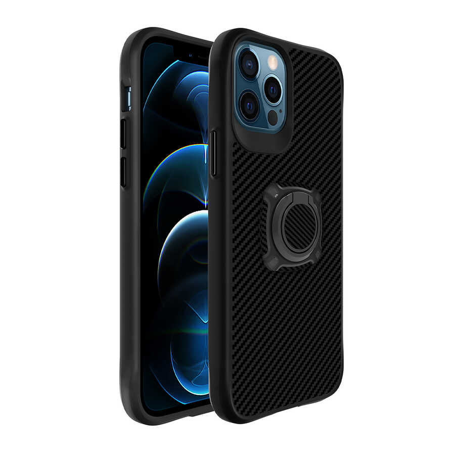 Apple iPhone 12 Pro Max Uyumlu Kılıf Zore Timo Kapak
