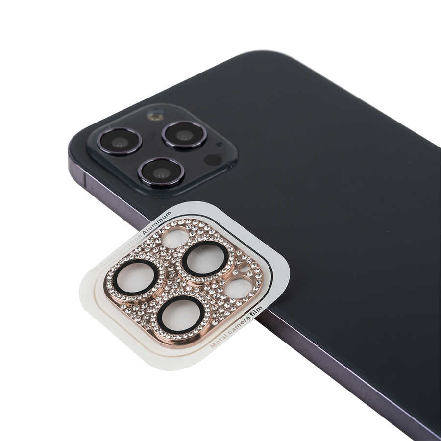 Apple iPhone 12 Pro Max Zore CL-08 Kamera Lens Koruyucu