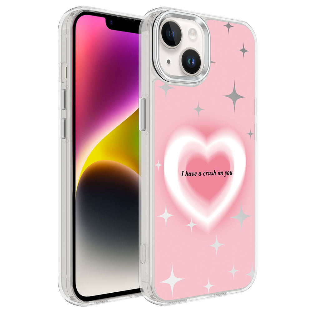 Apple iPhone 13 Uyumlu Kılıf Airbagli Parlak Tasarımlı Zore Mimbo Kapak