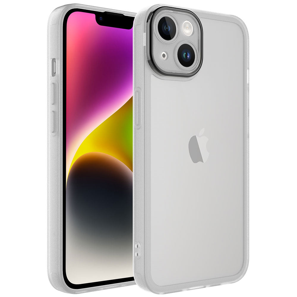 Apple iPhone 13 Uyumlu Kılıf Kamera Korumalı Transparan Zore Post Kapak