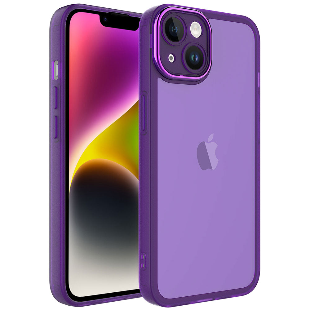 Apple iPhone 13 Uyumlu Kılıf Kamera Korumalı Transparan Zore Post Kapak