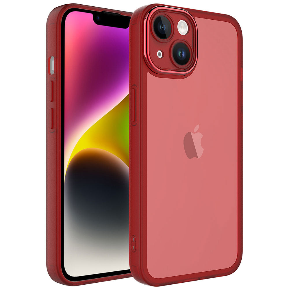 Apple iPhone 13 Uyumlu Kılıf Kamera Korumalı Transparan Zore Post Kapak