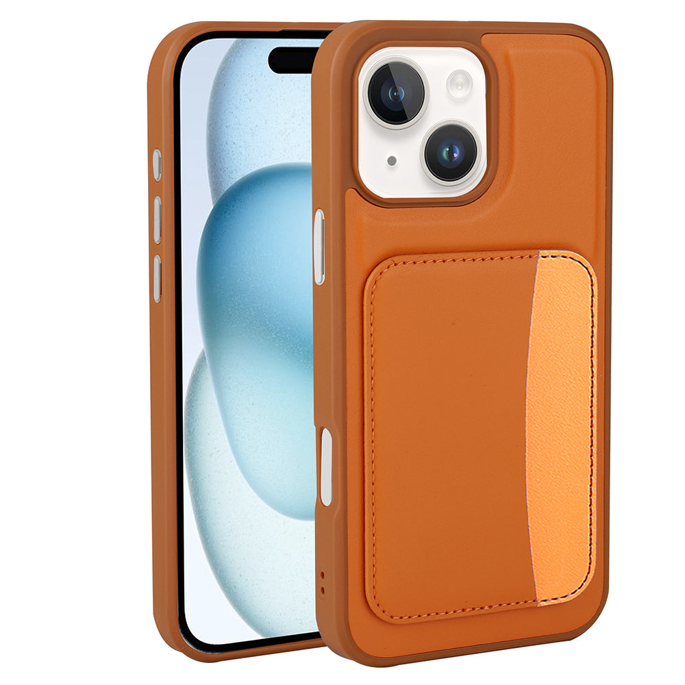 Apple iPhone 13 Uyumlu Kılıf Kartlıklı Zore X-Kart Silikon Kapak