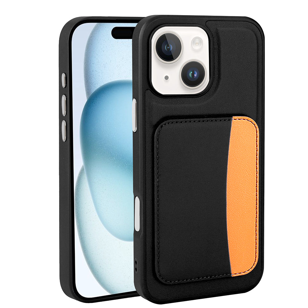 Apple iPhone 13 Uyumlu Kılıf Kartlıklı Zore X-Kart Silikon Kapak
