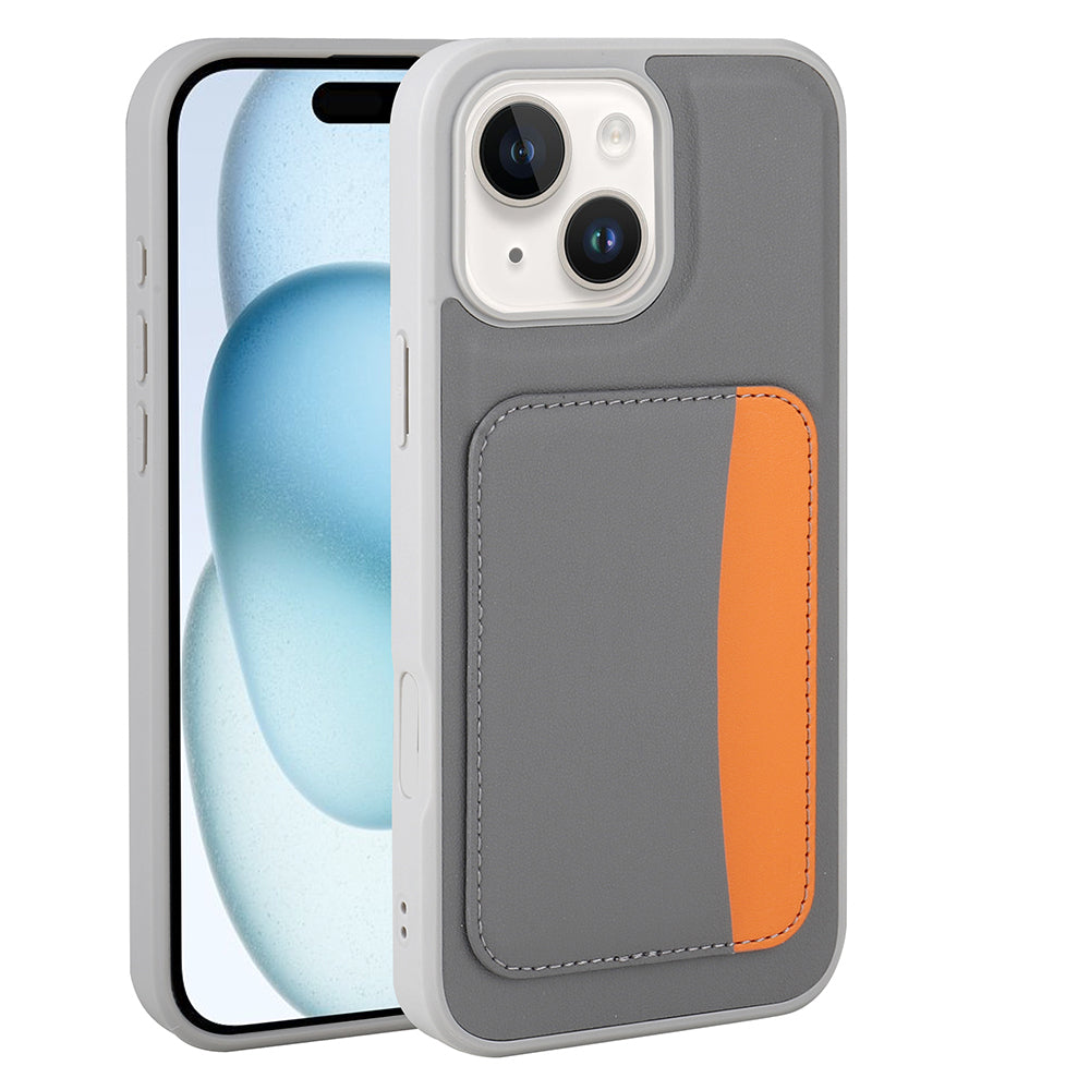 Apple iPhone 13 Uyumlu Kılıf Kartlıklı Zore X-Kart Silikon Kapak