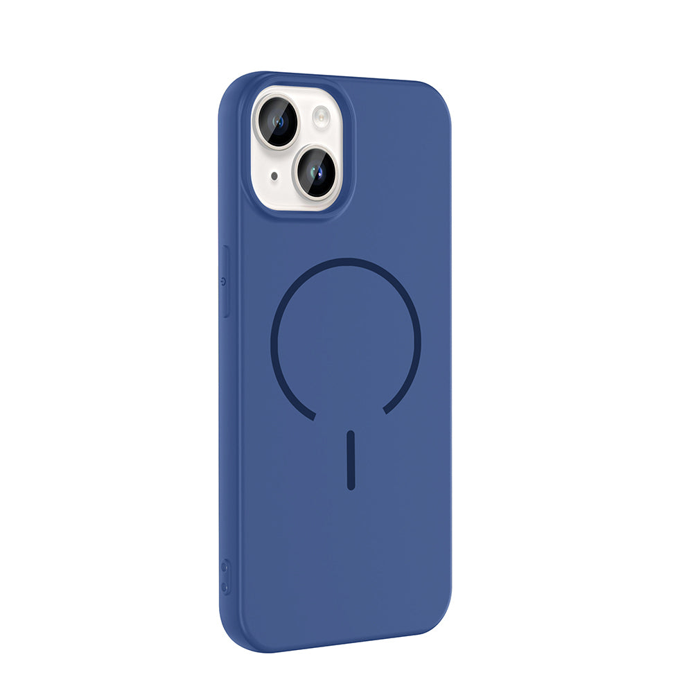 Apple iPhone 13 Uyumlu Kılıf M-safe Şarj Özellikli Zore Meta Kapak