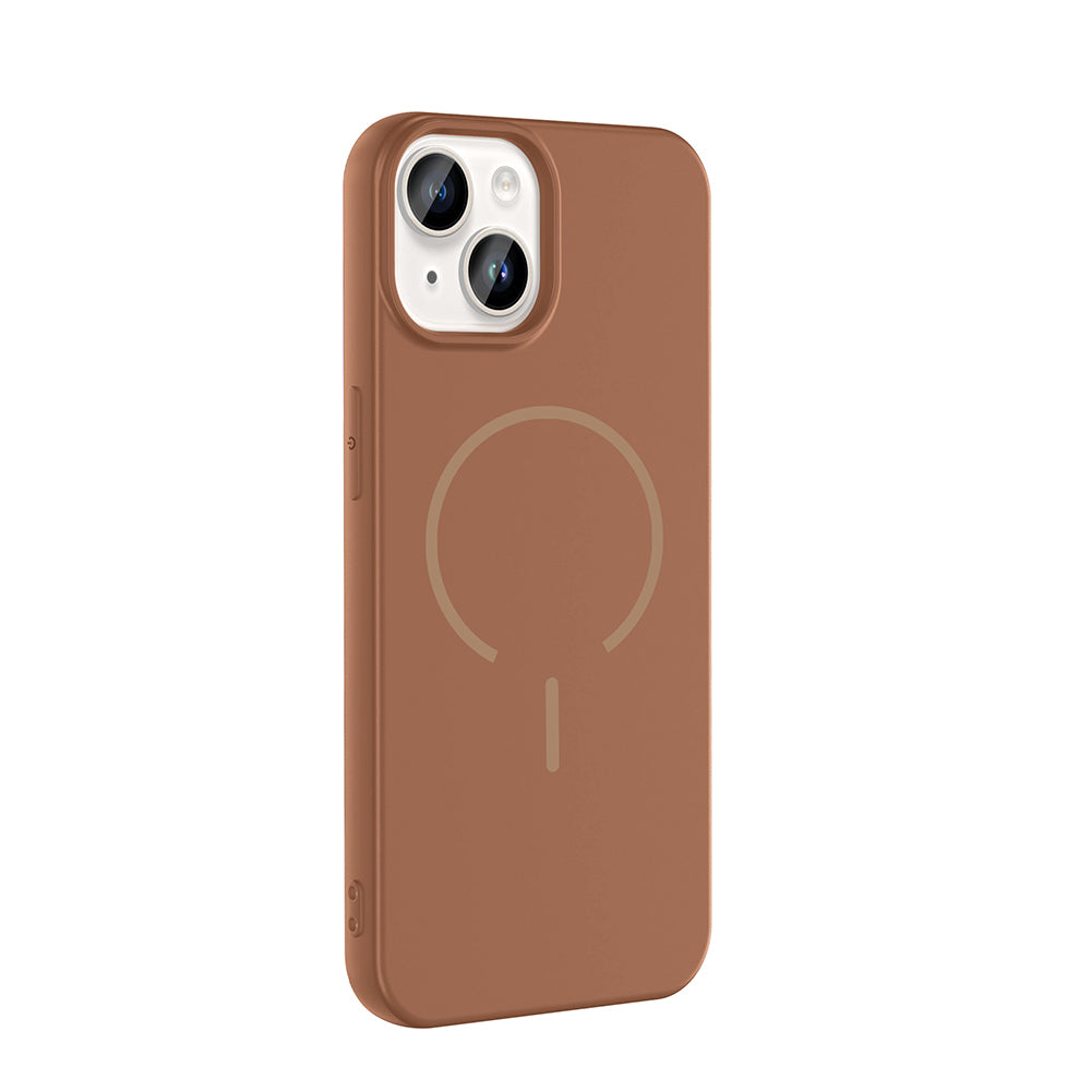 Apple iPhone 13 Uyumlu Kılıf M-safe Şarj Özellikli Zore Meta Kapak