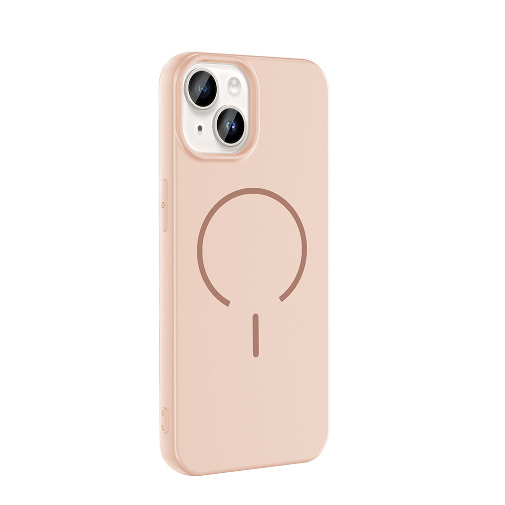 Apple iPhone 13 Uyumlu Kılıf M-safe Şarj Özellikli Zore Meta Kapak