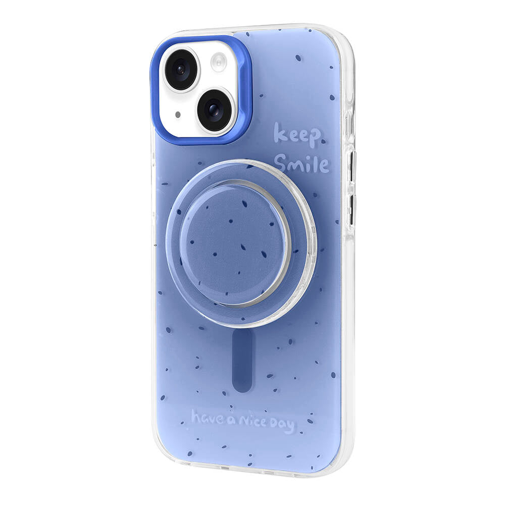 Apple iPhone 13 Uyumlu Kılıf M-safe Şarj Özellikli Tak-Çıkar Pop Soketli Zore Tiktok Kapak