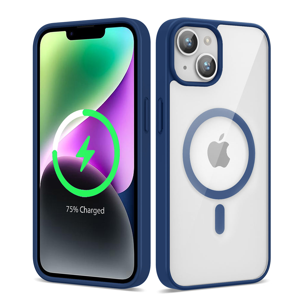 Apple iPhone 13 Uyumlu Kılıf M-safe Wireless Şarj Özellikli Silikon Zore Ege Kapak