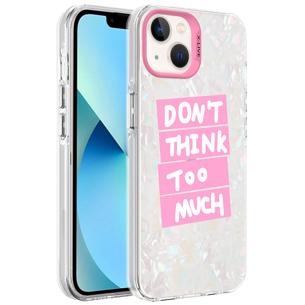 Apple iPhone 13 Uyumlu Kılıf Mermer Desenli Zore Marbello Kapak