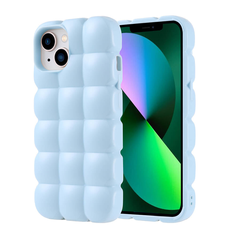 Apple iPhone 13 Uyumlu Kılıf Parlak Esnek Silikon Zore Dom Dom Kapak