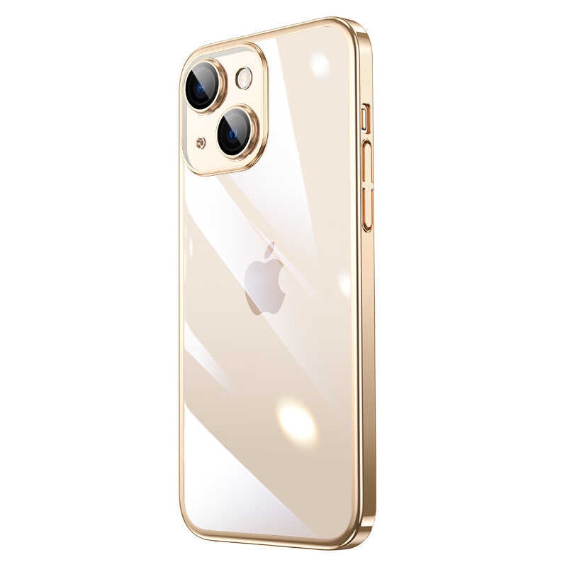 Apple iPhone 13 Uyumlu Kılıf Sert PC Renkli Çerçeveli Zore Riksos Kapak