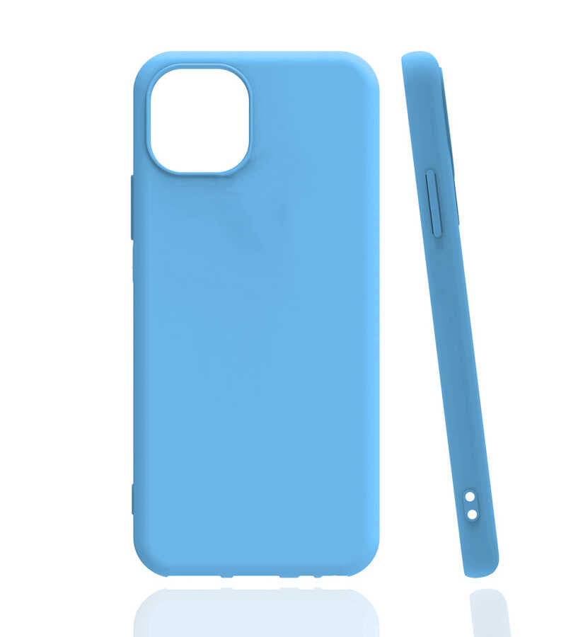 Apple iPhone 13 Uyumlu Kılıf Zore Biye Silikon