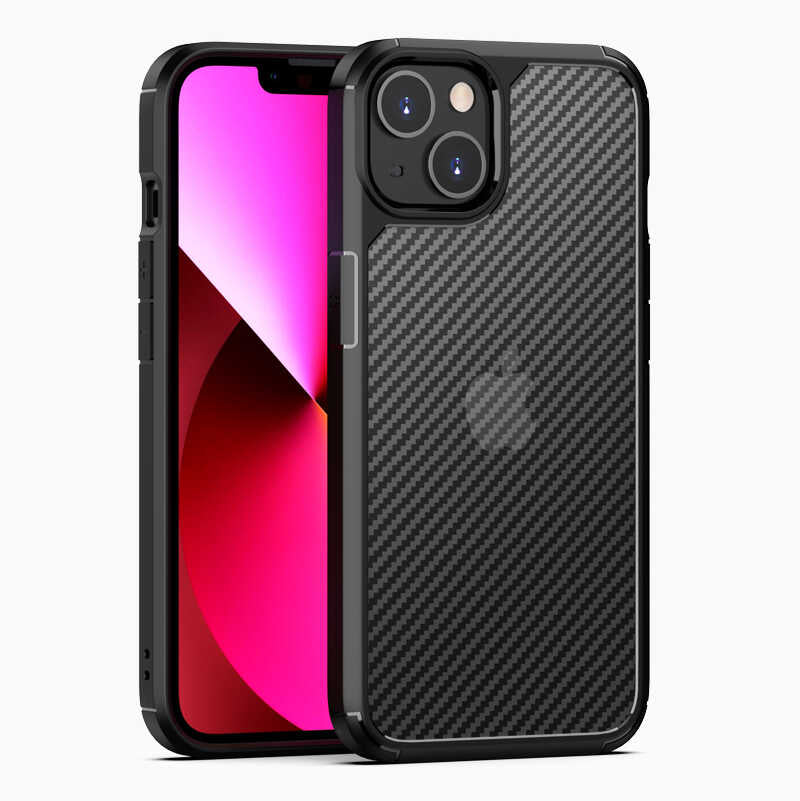 Apple iPhone 13 Uyumlu Kılıf Zore İnoks Kapak