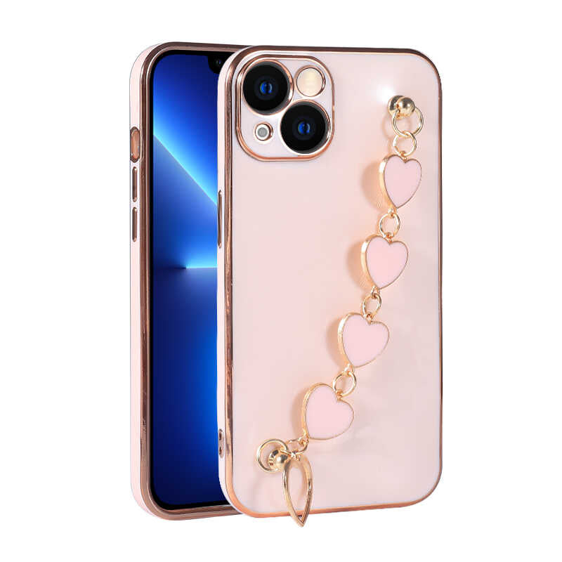 Apple iPhone 13 Uyumlu Kılıf Zore Kalbim Kapak