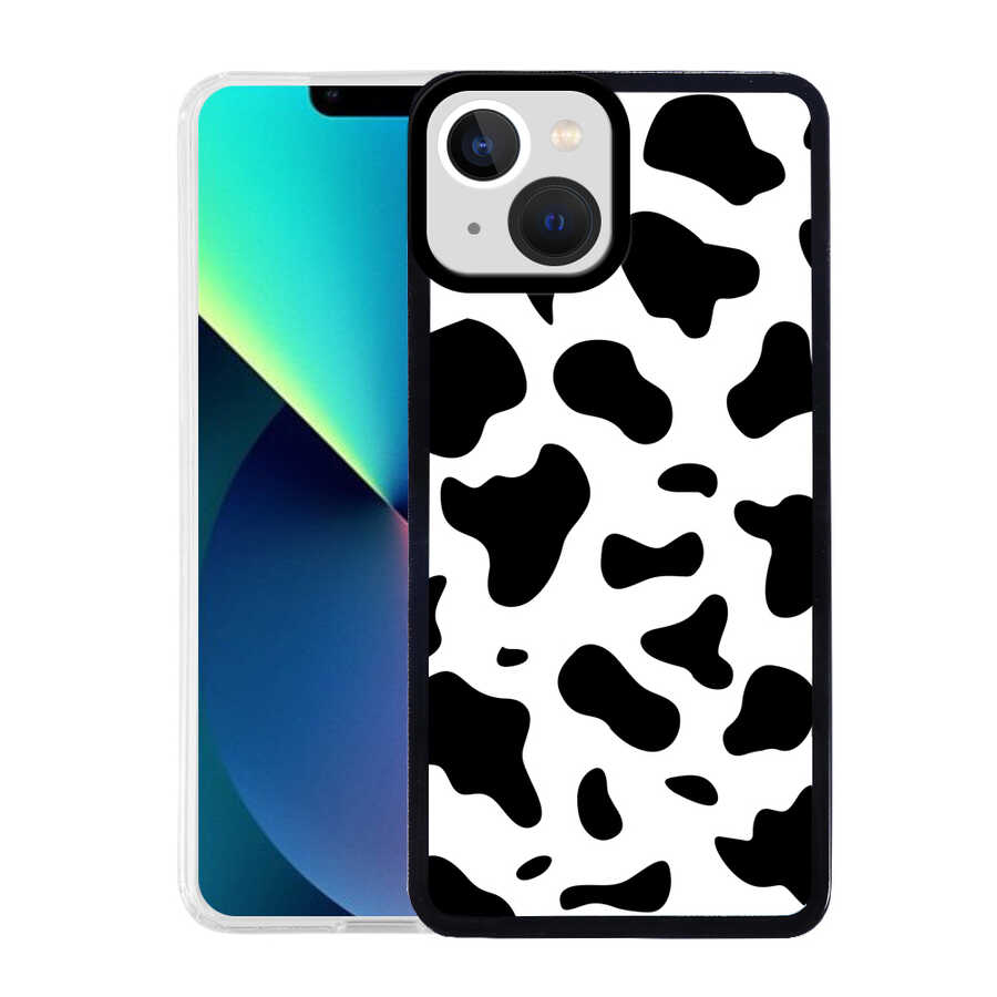 Apple iPhone 13 Uyumlu Kılıf Zore M-Fit Desenli Kapak