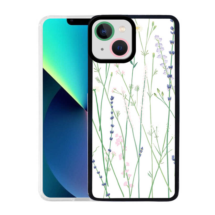 Apple iPhone 13 Uyumlu Kılıf Zore M-Fit Desenli Kapak