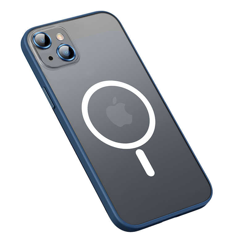 Apple iPhone 13 Uyumlu Kılıf Zore Mokka Wireless Kapak
