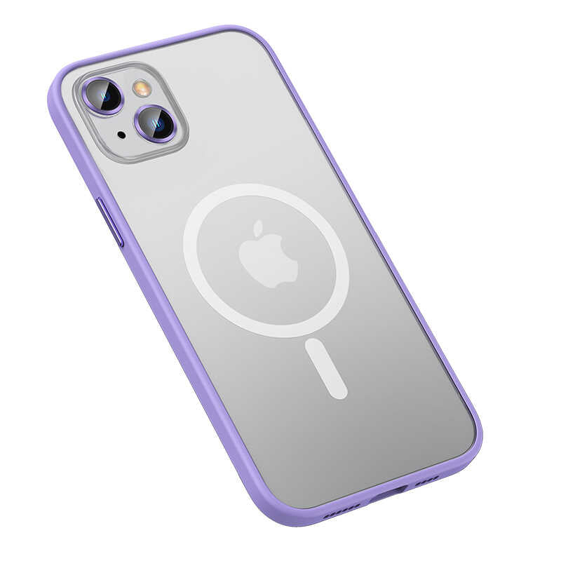 Apple iPhone 13 Uyumlu Kılıf Zore Mokka Wireless Kapak