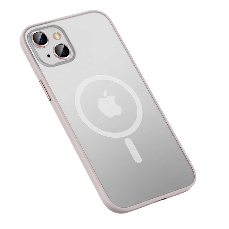 Apple iPhone 13 Uyumlu Kılıf Zore Mokka Wireless Kapak