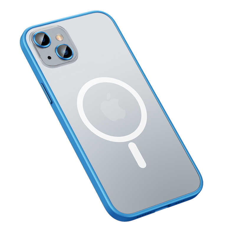 Apple iPhone 13 Uyumlu Kılıf Zore Mokka Wireless Kapak
