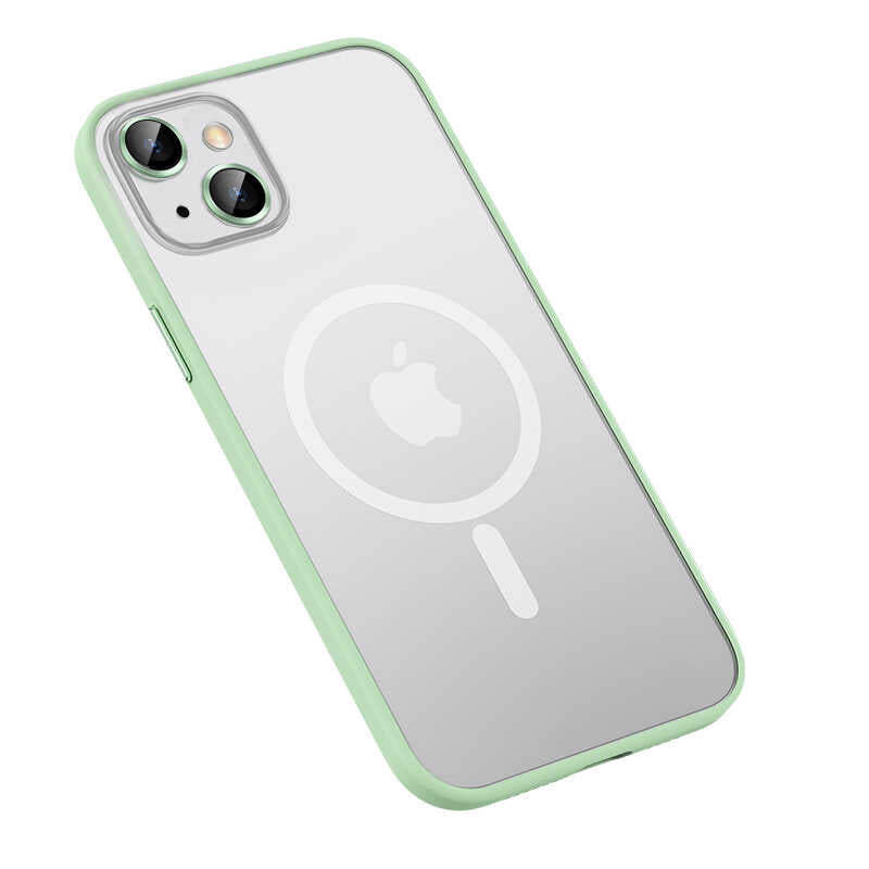 Apple iPhone 13 Uyumlu Kılıf Zore Mokka Wireless Kapak