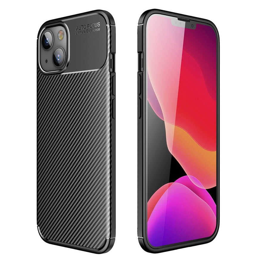 Apple iPhone 13 Uyumlu Kılıf Zore Negro Silikon Kapak