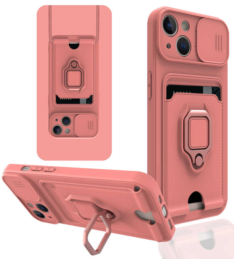 Apple iPhone 13 Uyumlu Kılıf Zore Pelit Kapak