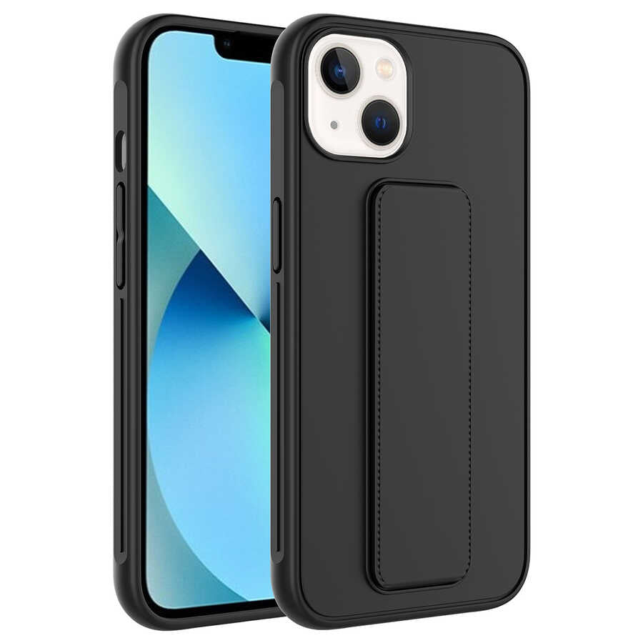 Apple iPhone 13 Uyumlu Kılıf Zore Qstand Kapak