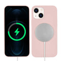 Apple iPhone 13 Uyumlu Kılıf Zore Silksafe Wireless Kapak
