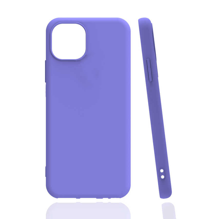 Apple iPhone 13 Mini Uyumlu Kılıf Zore Biye Silikon