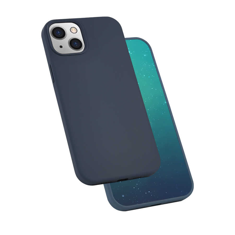 Apple iPhone 13 Mini Uyumlu Kılıf Zore Silk Silikon