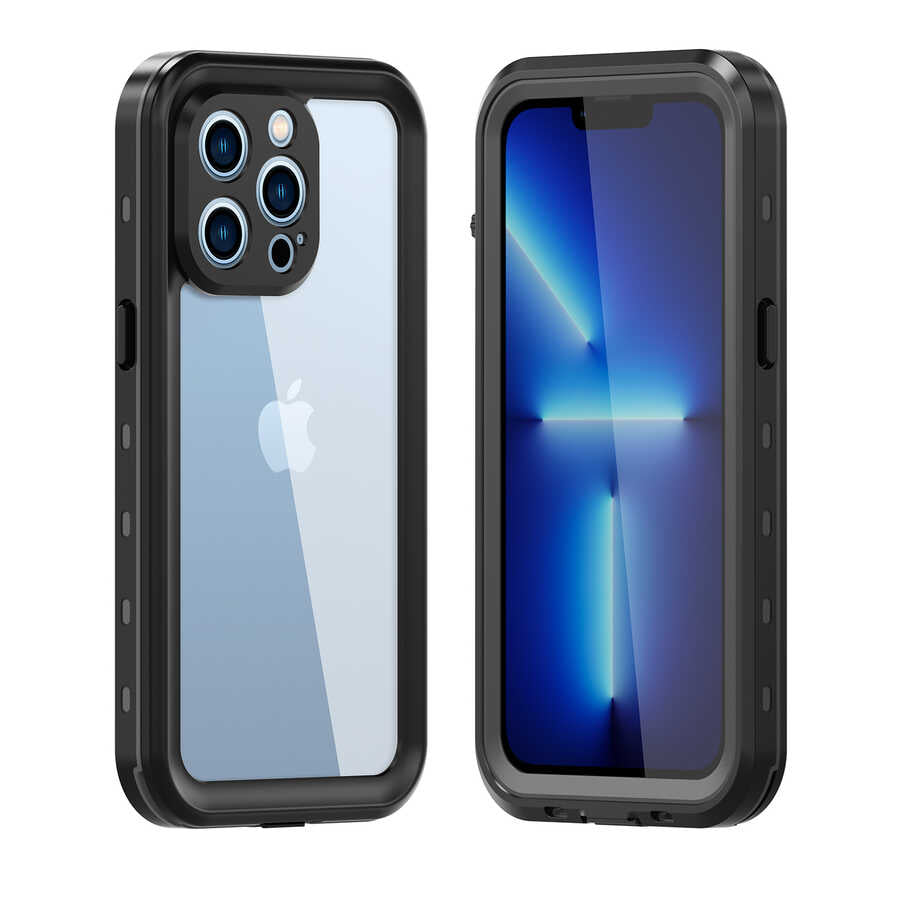 Apple iPhone 13 Pro Uyumlu Kılıf 1-1 Su Geçirmez Kılıf