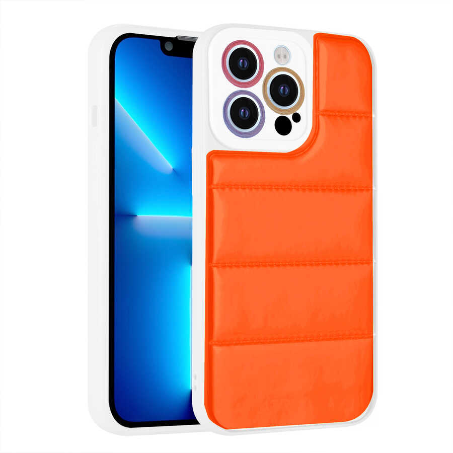 Apple iPhone 13 Pro Uyumlu Kılıf Kamera Korumalı Airbagli Renkli Zore Seksek Kapak