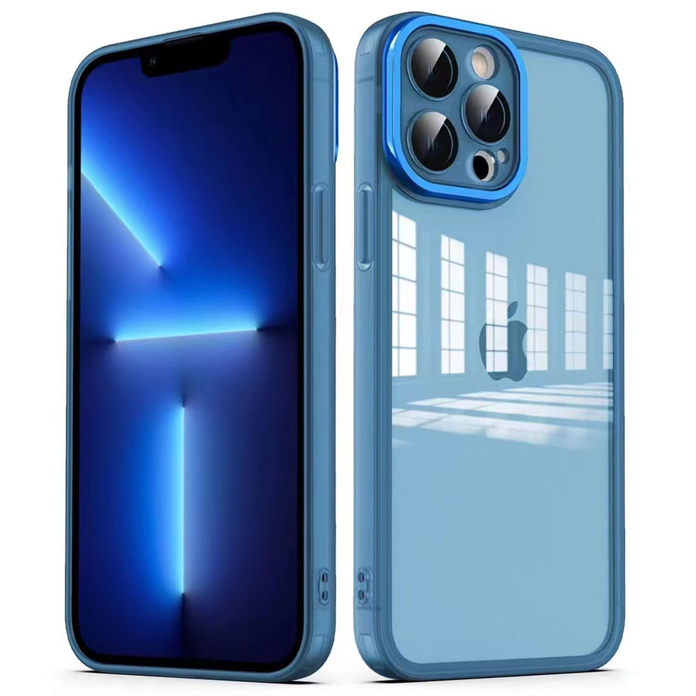 Apple iPhone 13 Pro Uyumlu Kılıf Kamera Korumalı Transparan Zore Post Kapak