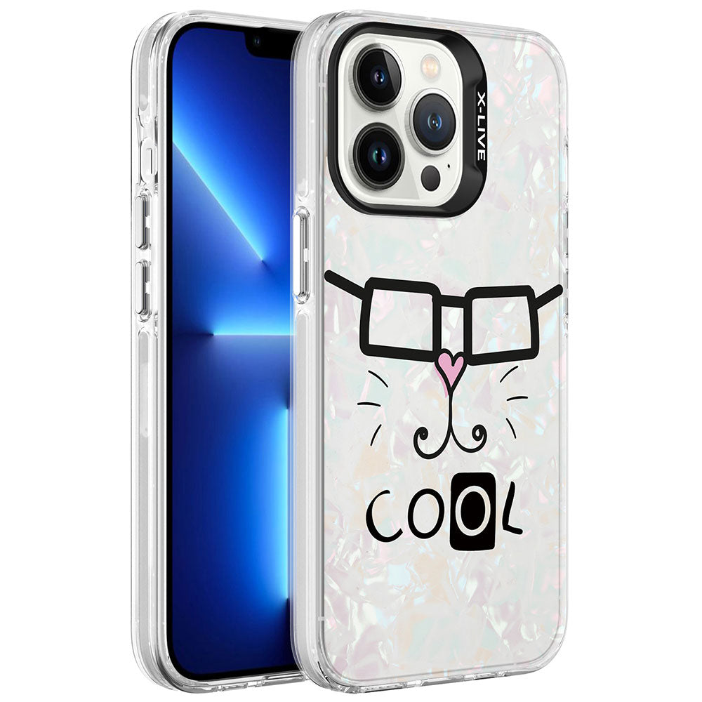 Apple iPhone 13 Pro Uyumlu Kılıf Mermer Desenli Zore Marbello Kapak