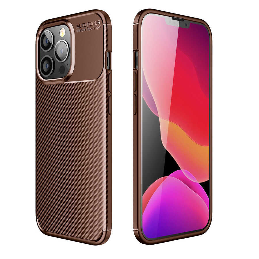 Apple iPhone 13 Pro Uyumlu Kılıf Zore Negro Silikon Kapak