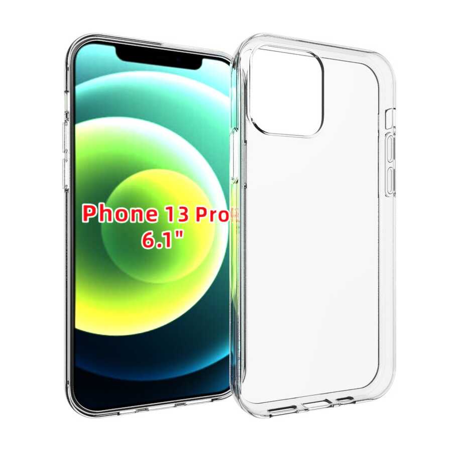 Apple iPhone 13 Pro Uyumlu Kılıf Zore Süper Silikon Kapak