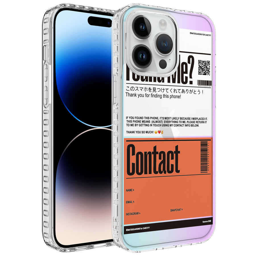Apple iPhone 13 Pro Max Uyumlu Kılıf Airbag Kenarlı Renkli Desenli Silikon Zore Elegans Kapak