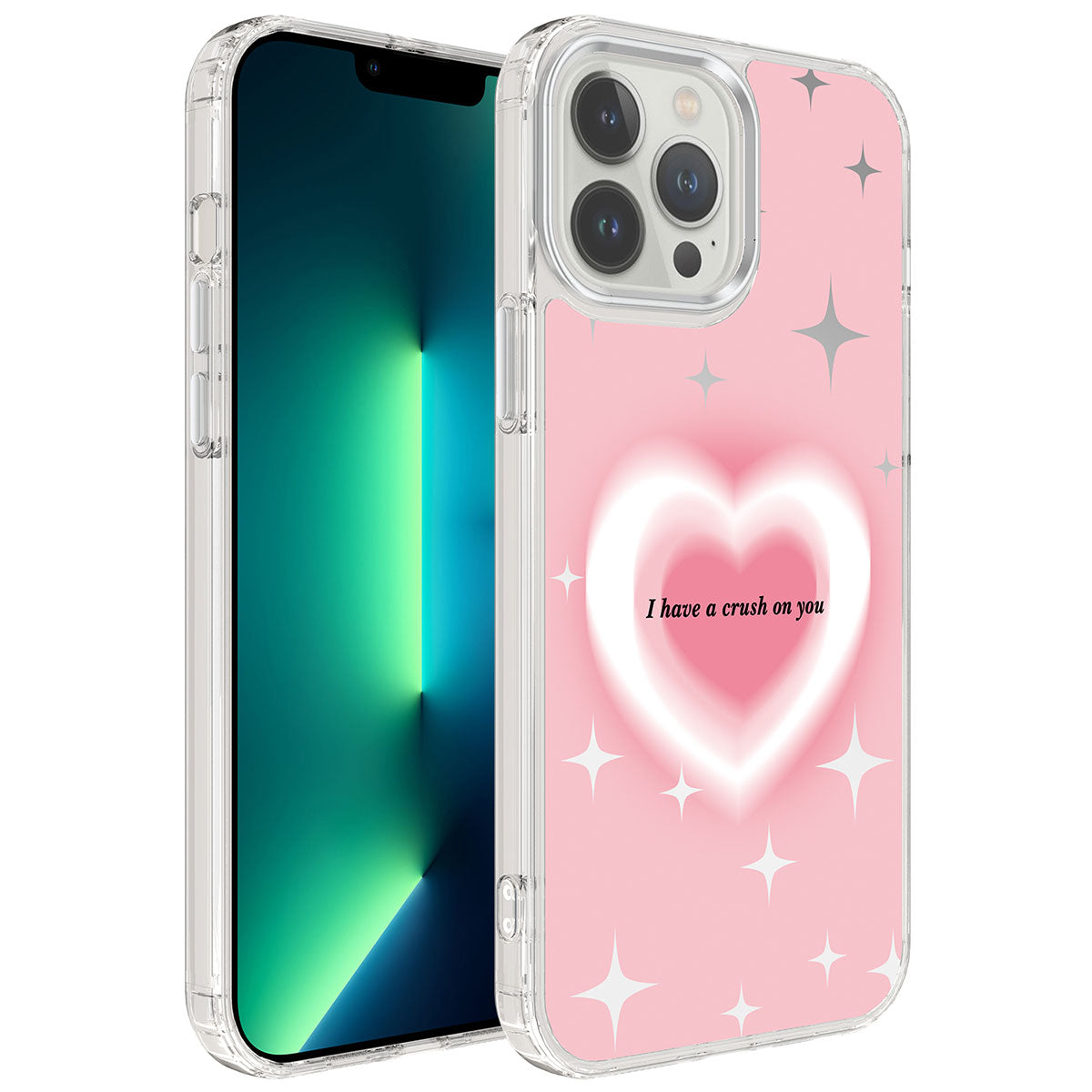 Apple iPhone 13 Pro Max Uyumlu Kılıf Airbagli Parlak Tasarımlı Zore Mimbo Kapak