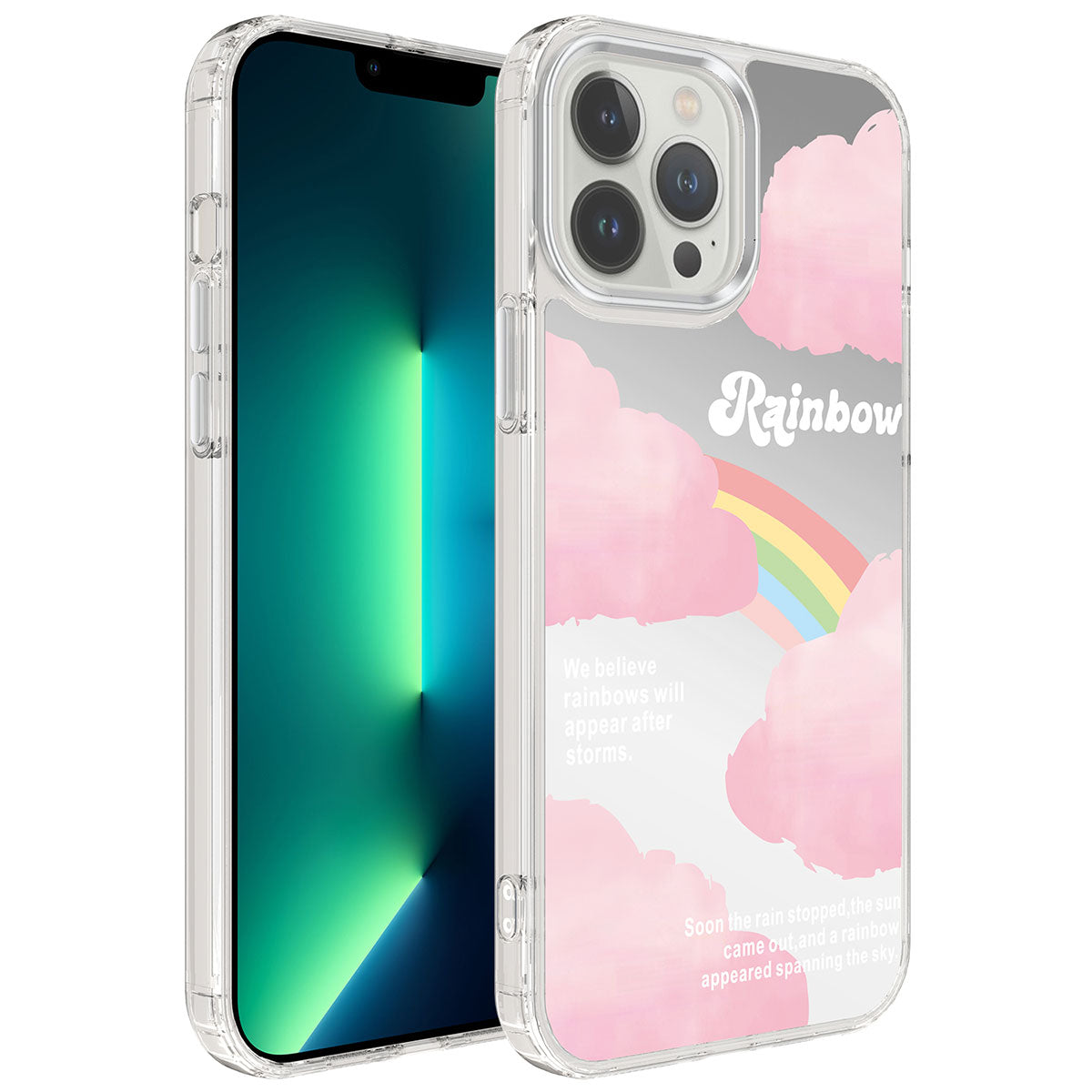 Apple iPhone 13 Pro Max Uyumlu Kılıf Airbagli Parlak Tasarımlı Zore Mimbo Kapak