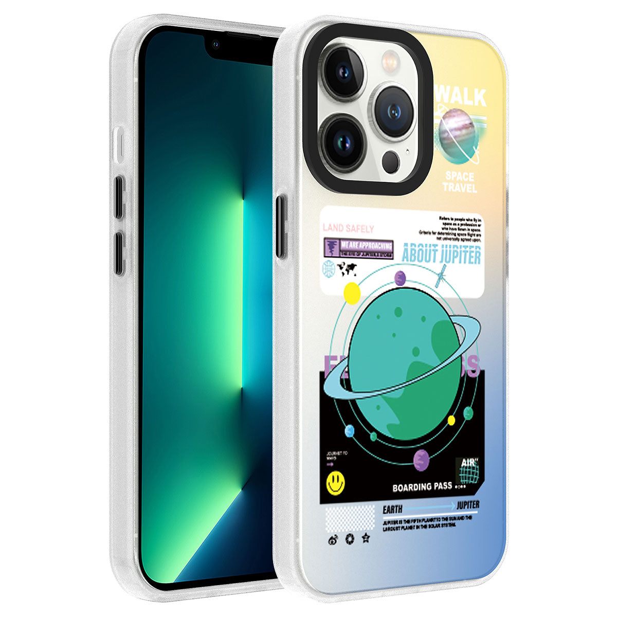 Apple iPhone 13 Pro Max Uyumlu Kılıf Desenli Zore Dragon Sert Kapak